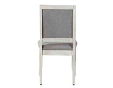 Canova 5-Piece Gray Marble Dining Set (Table & 4 Side Chairs)