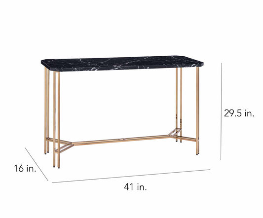 Daxton Faux-Marble 3-Piece Occasional Set (Cocktail & 2 End Tables)