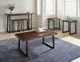 Jennings 3-Piece Counter Dining Set (Bar & 2 Counter Stools)