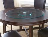 Avenue 40-inch Lazy Susan, 12mm Triple Edge Tempered Glass