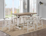 Pendleton 5-Piece Counter Dining Set (Counter Table & 4 Counter Stools)