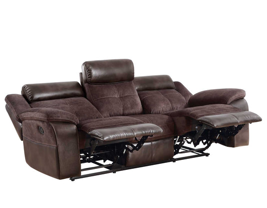 Pueblo 3-Piece Manual Reclining Set (Sofa, Loveseat & Chair)