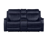 Valencia 3-Piece Dual-Power Ocean Blue Reclining Set (Sofa, Loveseat & Chair)