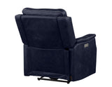 Valencia 3-Piece Dual-Power Ocean Blue Reclining Set (Sofa, Loveseat & Chair)