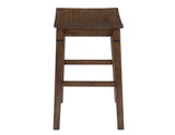 Westlake 5-Pack Counter Set, Brown (Counter Table & 4 Counter Stools)