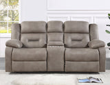 Abilene 3-Piece Manual Reclining Set, Tan