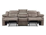 Abilene 3-Piece Manual Reclining Set, Tan