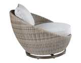 Adeline Patio 3-Pack (Round Side Table &  2 Swivel Accent Chairs)