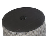 Adeline Patio 3-Pack (Round Side Table &  2 Swivel Accent Chairs)
