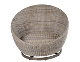 Adeline Patio 3-Pack (Round Side Table &  2 Swivel Accent Chairs)