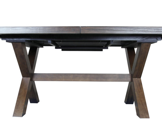 Astoria 62-80" Dining Table w/18-inch Leaf