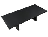 Aubrey Black 7-Piece 78-96" Dining Set
