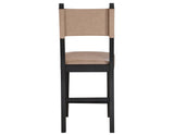 Aubrey 5-Piece 59.5" Counter Dining Set, Black Finish