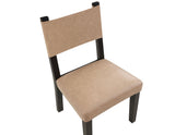 Aubrey Black 7-Piece 78-96" Dining Set