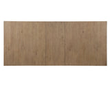 Aubrey Waxed Driftwood 7-Piece 78-96" Dining Set
