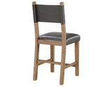 Aubrey 5-Piece 59.5" Counter Dining Set, Driftwood Finish
