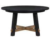Aubrey 5-Piece 54" Round Dining Table Set