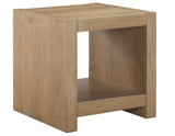 Aubrey End Table, Driftwood Finish