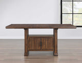Auburn 5-Piece Storage Counter Table Dining Set (Table & 4 Side Chairs)