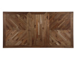 Bermuda 60-80" Storage Counter Table with 20" Leaf