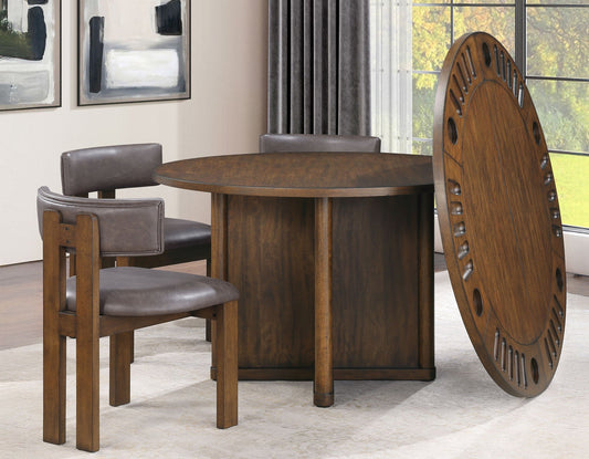 Cambridge 47.25" Dining Table with Removable Folding Game Top