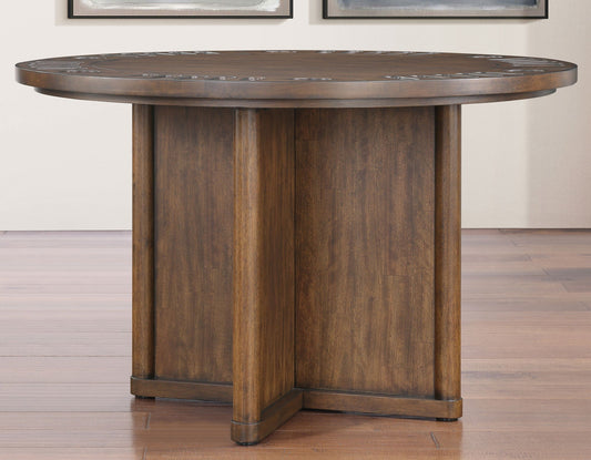 Cambridge 47.25" Dining Table with Removable Folding Game Top