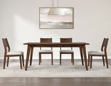Canton 5-Piece 72" Side Chair Dining Set