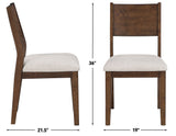 Canton 5-Piece 72" Side Chair Dining Set