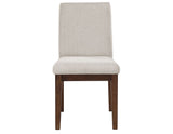Canton 5-Piece 72" Upholstered Side Chair Dining Set