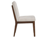 Canton 5-Piece 72" Upholstered Side Chair Dining Set