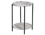 Coleen Sanwar Green Marble 3 Piece Table Set