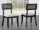Colvin 5-Piece 52-inch Round Dining Set, Black