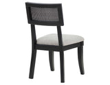 Colvin 5-Piece 52-inch Round Dining Set, Black