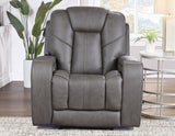 Daniel Triple Power Immersive Entertainment Leather Recliner with Built-in Speakers