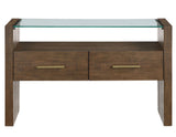 Garland Glass Top Sofa Table