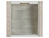 Garland Glass Top 3-Piece Table Set, Washed Parchment Finish