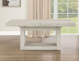 Garland 5-Piece Dining Set, Distressed Greige Finish