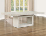 Garland 5-Piece Dining Set, Distressed Greige Finish