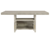 Garland 60-80" Counter Table with 20" Leaf, Greige Finish