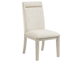 Garland 5-Piece Dining Set, Distressed Greige Finish