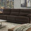 Gatlin Dual-Power Reclining, Brown Fabric