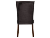 Hartford 72 inch table 7 Piece Set, Brown Chairs (Table & 6 Side Chairs)