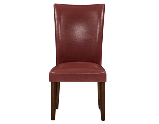 Hartford 72 inch table 7 Piece Set, Red Chairs (Table & 6 Side Chairs)