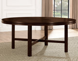Hartford 72 inch table 7 Piece Set, Red Chairs (Table & 6 Side Chairs)