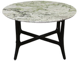 Hoxley  30″ Round Green Onyx Coffee Table