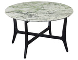 Hoxley  30″ Round Green Onyx Coffee Table