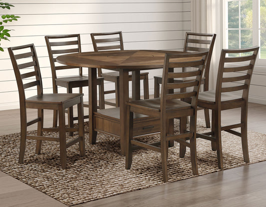Java 5-Piece Drop-leaf Counter Set