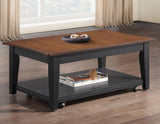 Joplin Lift-Top Cocktail Table with Casters