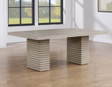 Lily 60-78" Dining Table w/18-inch Leaf