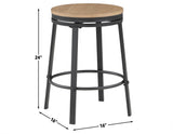 Magnolia 5-Piece 42" Round Counter Dining Set